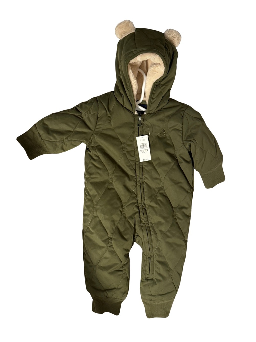 NWT Gap Baby Bear Bunting 0-3m